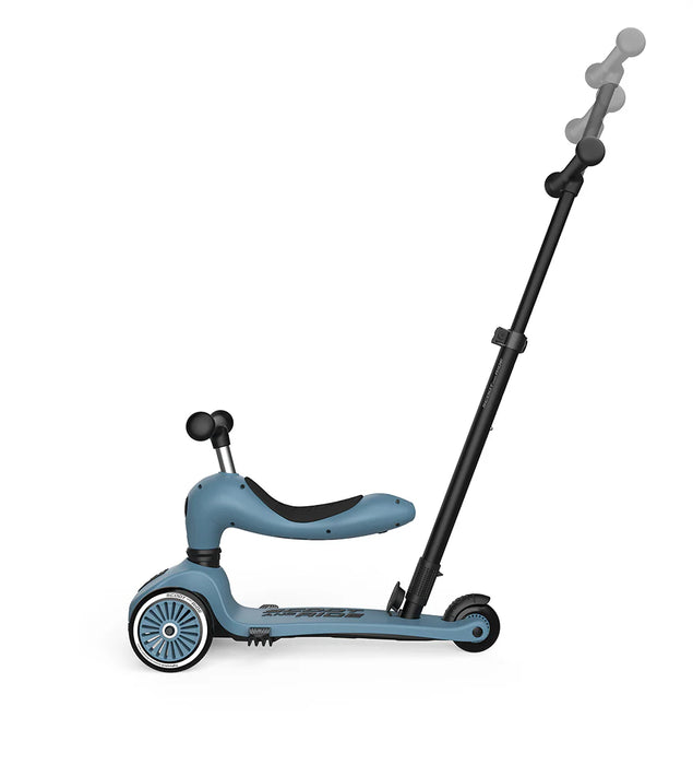Scoot & Ride Highwaykick 1 Push and Go - Steel