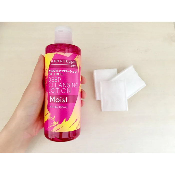 Hanajirushi Cleansing Lotion Moist 380ml