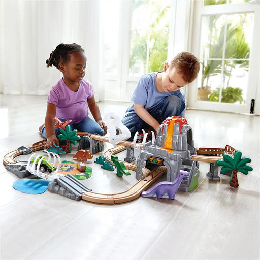 Hape Dino Railway Adventure Set E3795