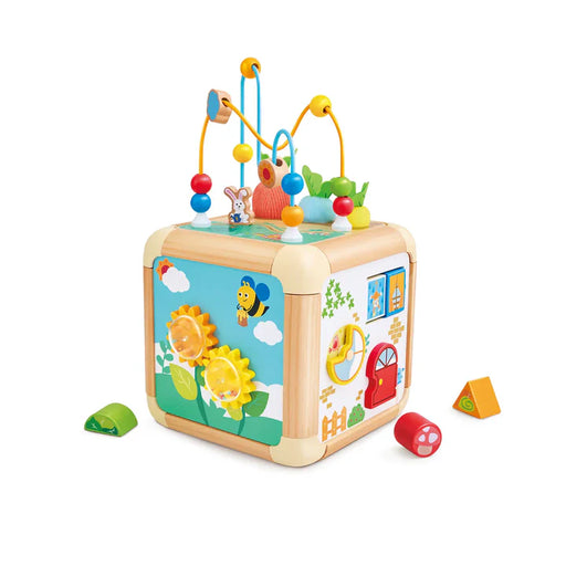 Hape 2026 Green Thumbs Activity Cube E0527