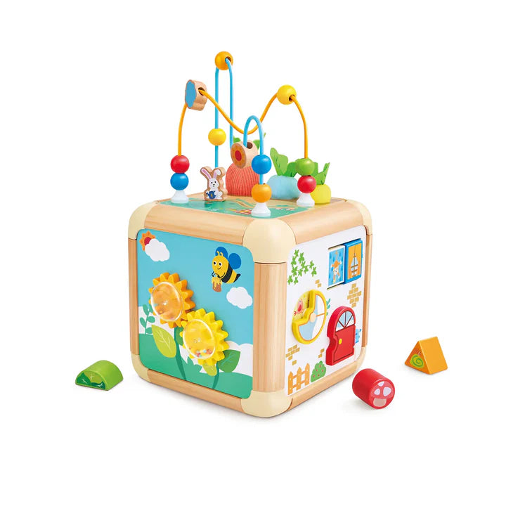 Hape 2026 Green Thumbs Activity Cube E0527