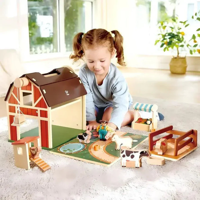Hape 2026 Happy Farm Playset E3530