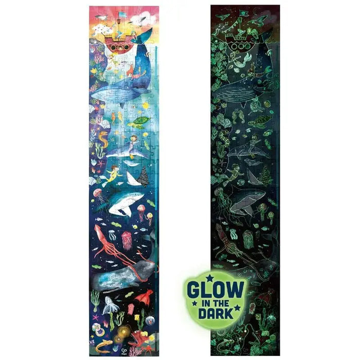 Hape Glow-In-The-Dark Puzzle - Ocean Life E1634