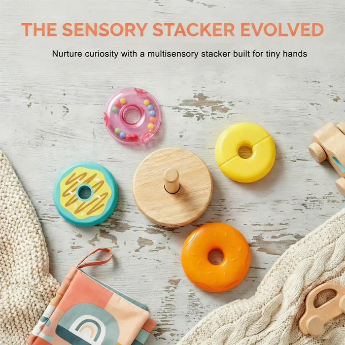 Hape 2026 Stacking Donut Toy E0532