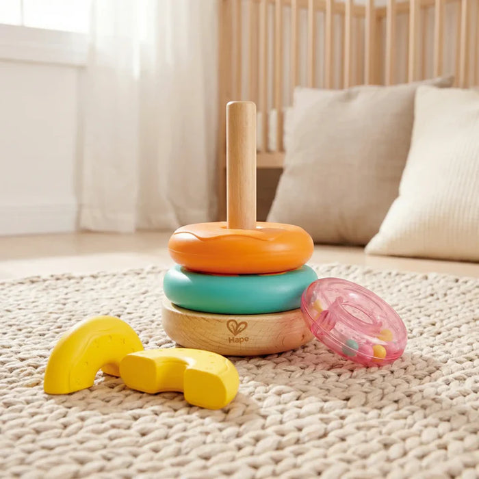 Hape 2026 Stacking Donut Toy E0532