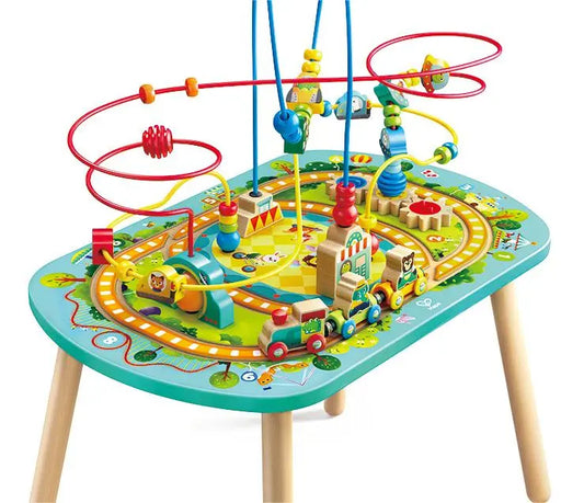 Hape Twisting Railway Maze Table E3829