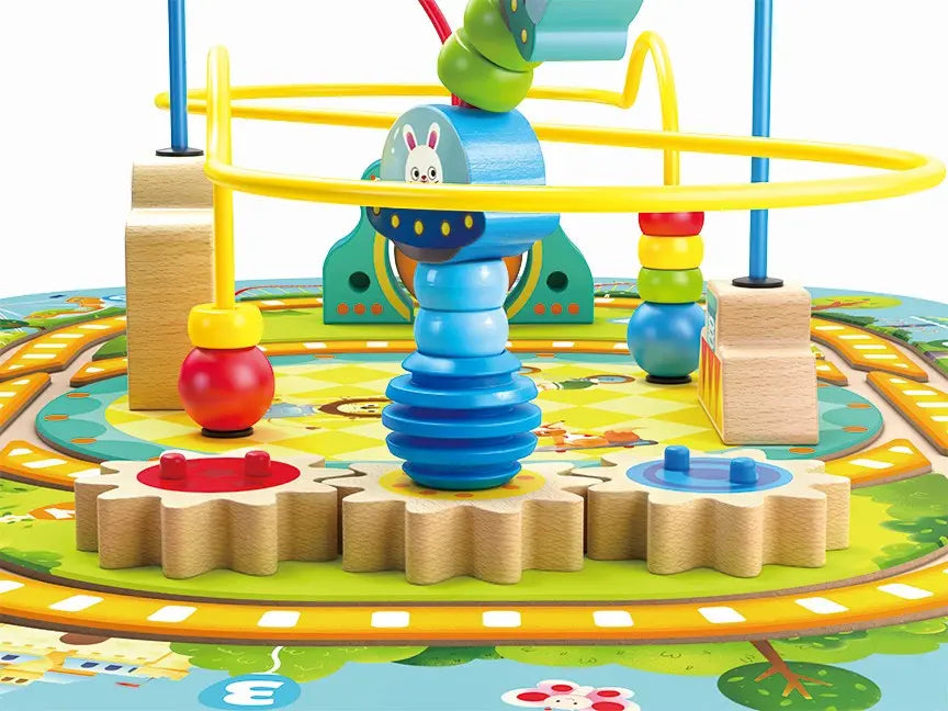 Hape Twisting Railway Maze Table E3829