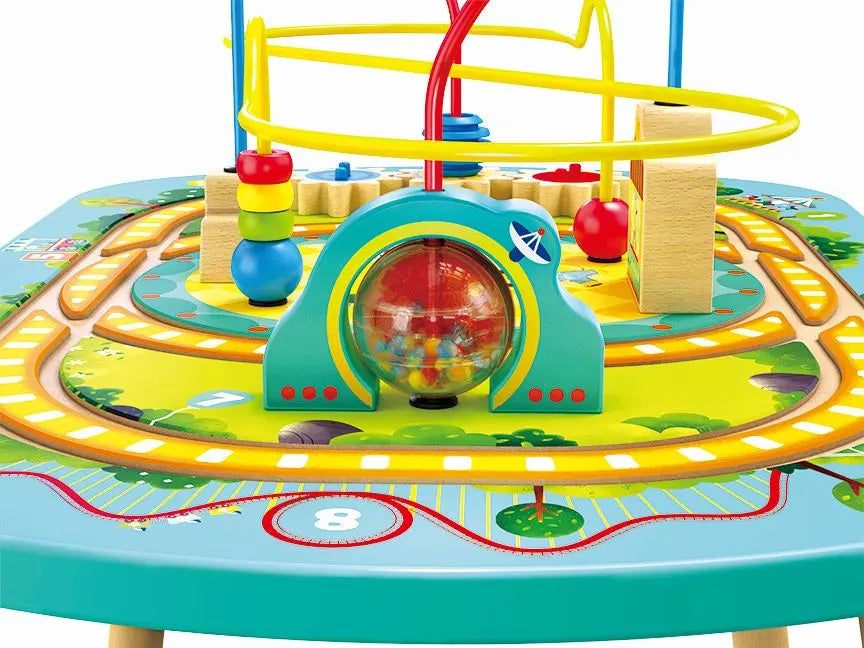 Hape Twisting Railway Maze Table E3829