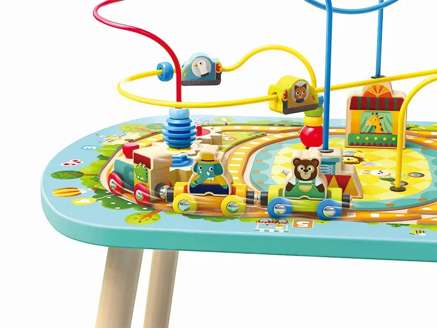 Hape Twisting Railway Maze Table E3829
