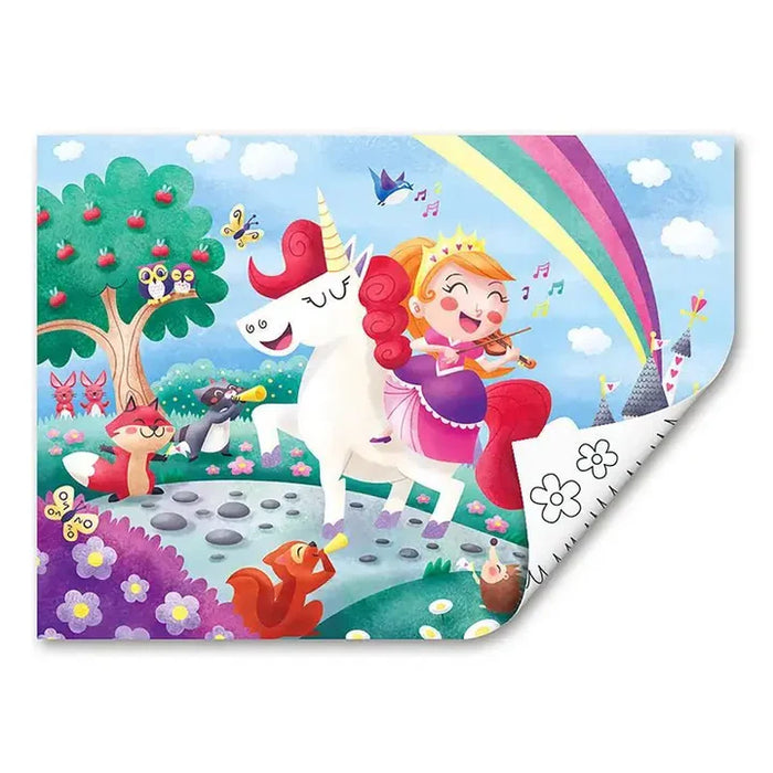 Hape Unicorn Friends Wooden Puzzle E1642