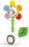Hape Shake N Sparkle Flower Rattle