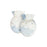 Piccolo Bambino 3 hats & 3 mittens - Blue