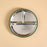 Minika Stainless & Silicone Suction Plate - Leaf