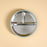 Minika Stainless & Silicone Suction Plate - Sage
