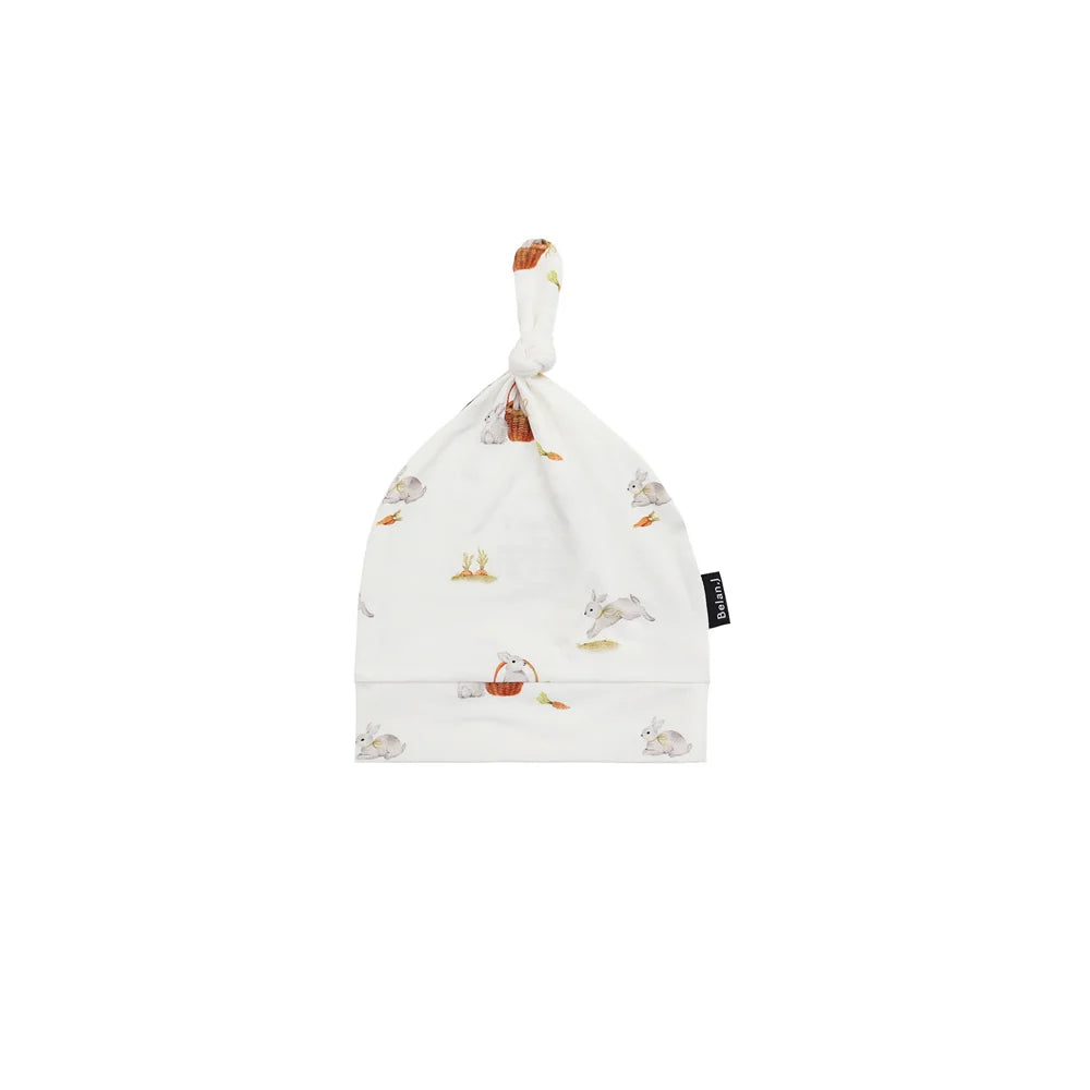 Belan.J Knotted Hat - Garden Bunnies