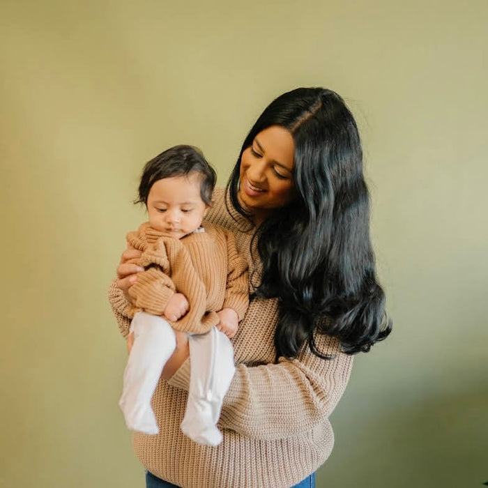 Belan.J Knit Sweater - Chestnut