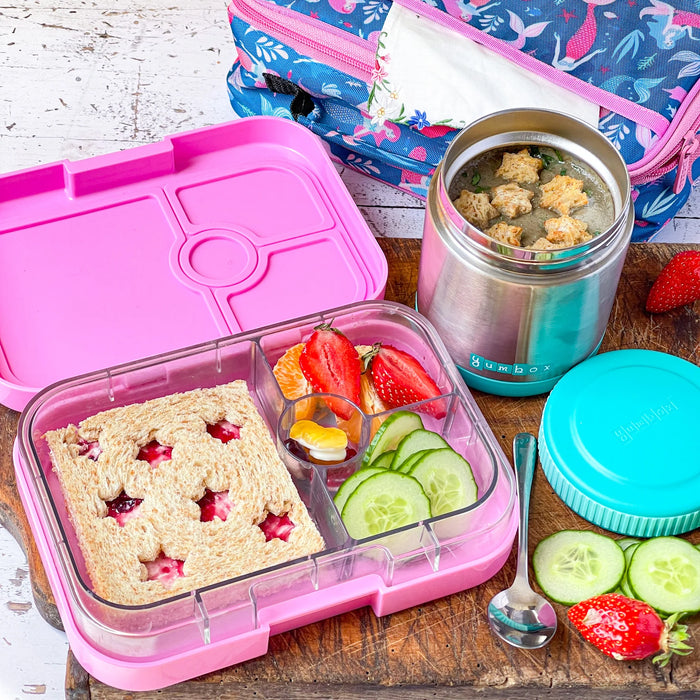 Yumbox Panino 4 Compartment - Pink/Rainbow