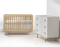 Natart Tulip Tate Classic Crib & Dresser - All Natural