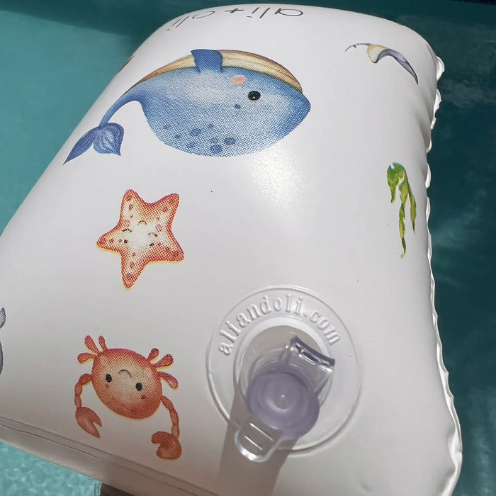 Ali+Oli Swim Arm Band Wings Inflatable Float - Undersea