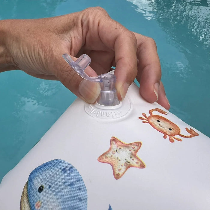 Ali+Oli Swim Arm Band Wings Inflatable Float - Undersea