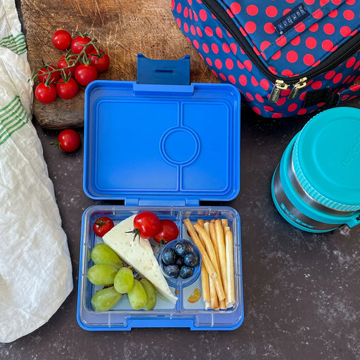 Yumbox Snack Size Bento Lunch Box - Surf Blue (Shark)