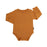 Belan.J Long Sleeve Onesie - Butternut
