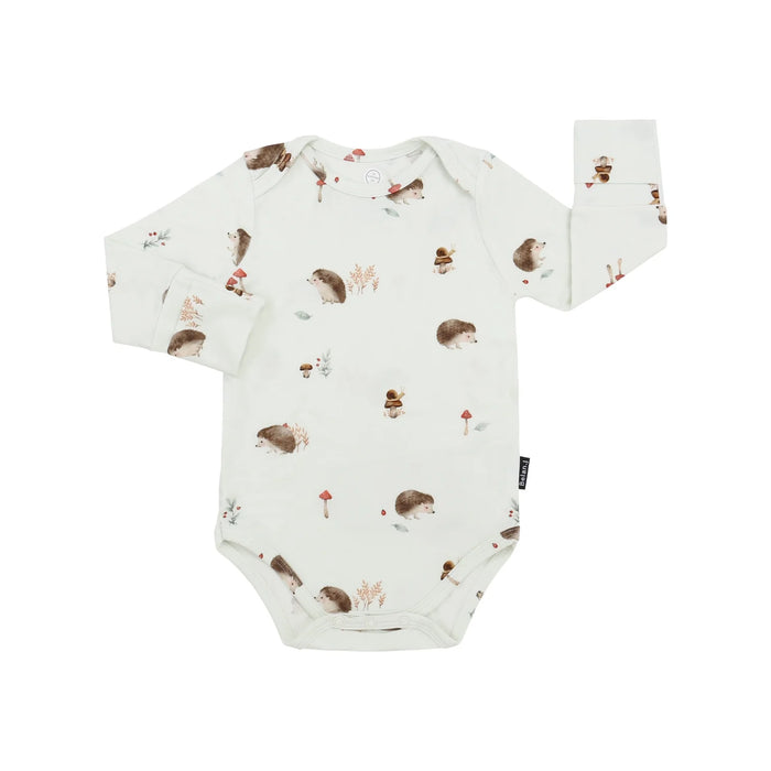 Belan.J Long Sleeve Onesie - Hedgehogs