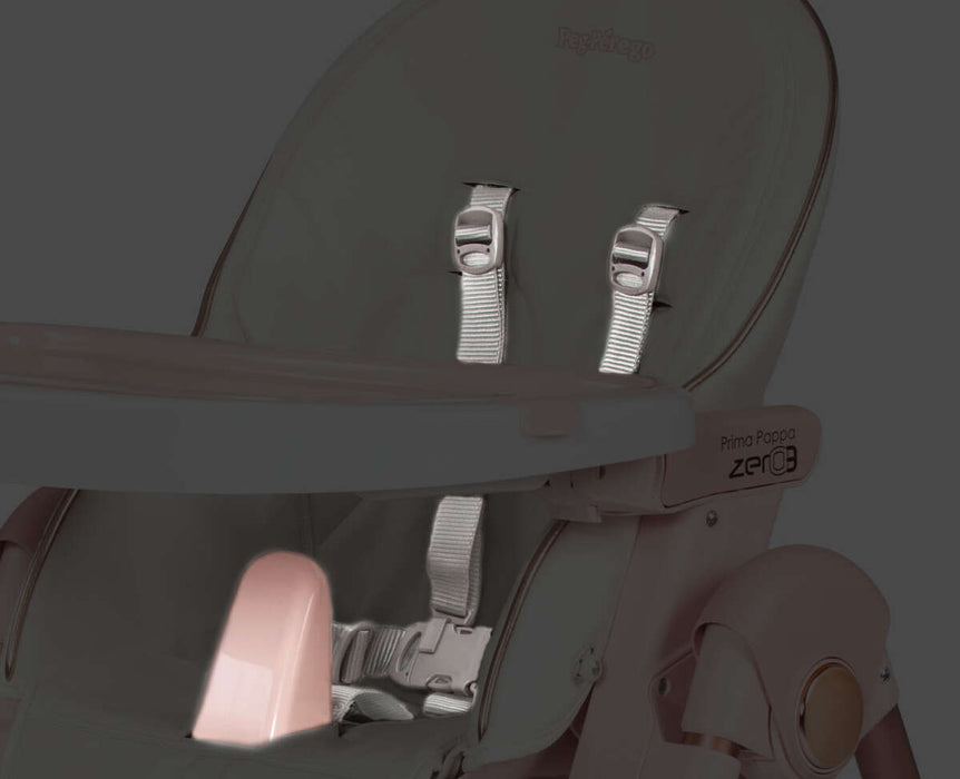 Peg Perego Prima Pappa Zero 3 High Chair - Linear Grey