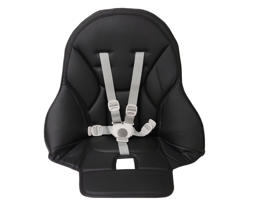 Peg Perego Siesta High Chair Replacement Seat Cushion With Harness - Licorice