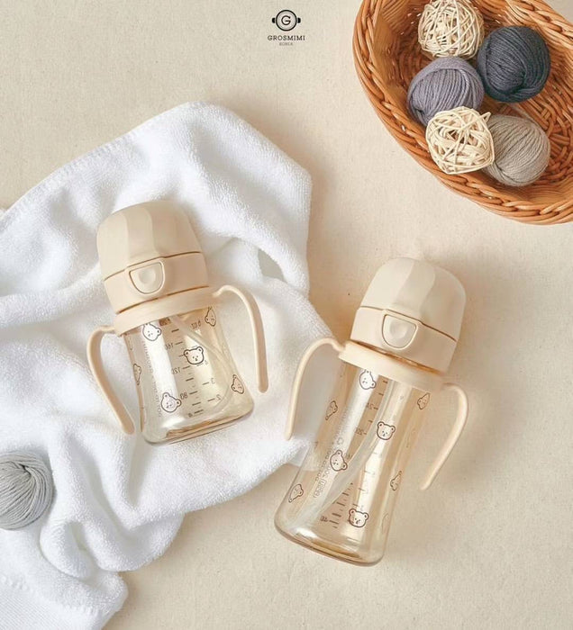 Grosmimi PPSU Straw CUP 300ml - Butter