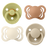 BIBS Try It Pacifier Collection - Meadow/Earth/Ivory/Vanilla