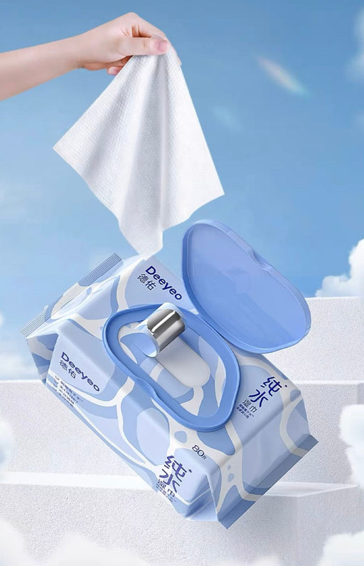 Deeyeo pure water baby wipe 80pcs