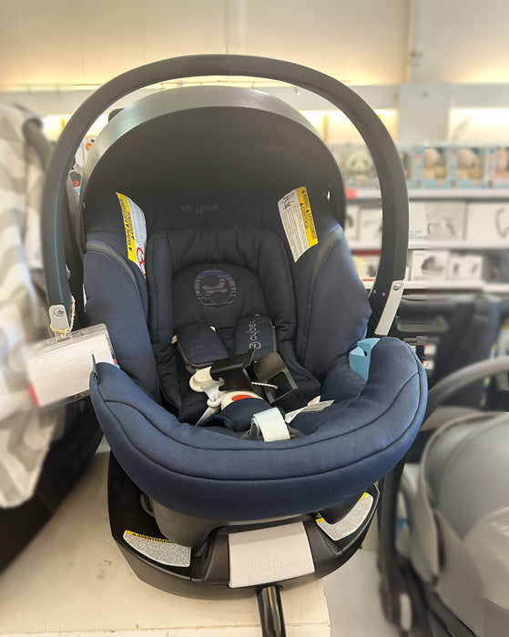 Cybex Aton2 SensorSafe - Denim Blue (Markham Floormodel/IN STORE PICK UP ONLY)