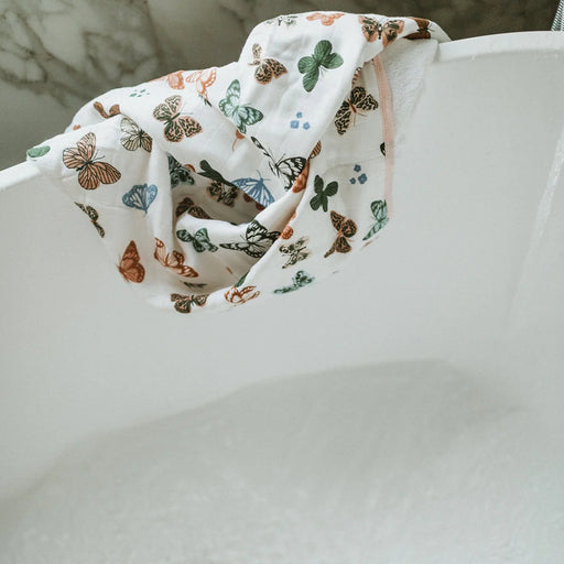 Little Unicorn Toddler Hooded Towel - Butterflies