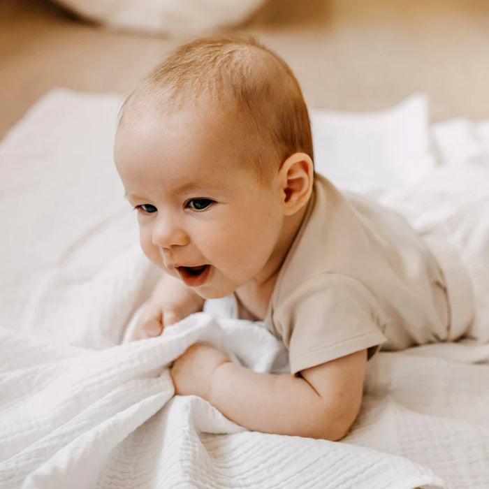 Simmons Muslin Blanket w/ Toy 30x40''