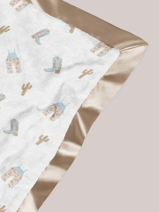 Ju-Ju-Be Baby Blanket - Howdy Partner Blue