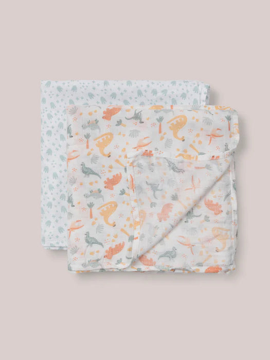Ju-Ju-Be Swaddles Blanket 2pc Set - Roarsome