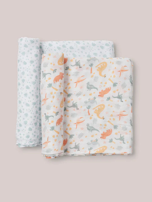 Ju-Ju-Be Swaddles Blanket 2pc Set - Roarsome