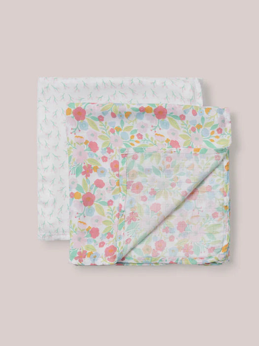 Ju-Ju-Be Swaddles Blanket 2pc Set - Sweet Daisy