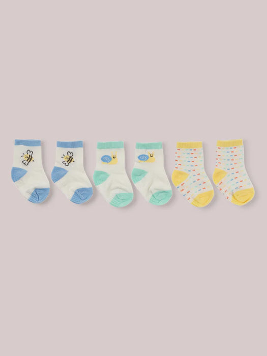 Ju-Ju-Be Socks 3pk - Love Bug