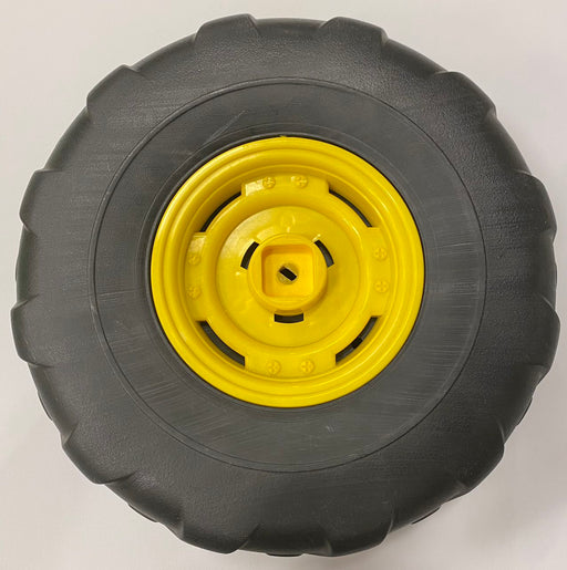 peg perego tractor wheels Peg Perego Replacement Rear Left Wheel for John Deere Pedal Tractor — CanaBee Baby