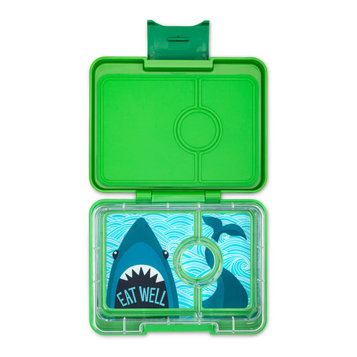 Yumbox Snack3 - Green (Shark)