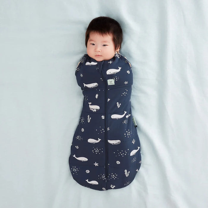 ErgoPouch Cocoon Swaddle Bag 1.0T - Whales