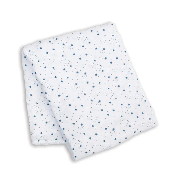 Lulujo Swaddle Blanket Muslin Cotton - Star 100cmx100cm