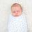 Lulujo Swaddle Blanket Muslin Cotton - Star 100cmx100cm
