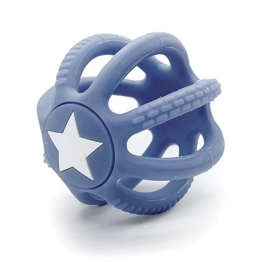 Kushies SiliSquish Teether - Blue