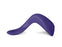 Kizingo Right Handed Toddler Spoon - Eggplant