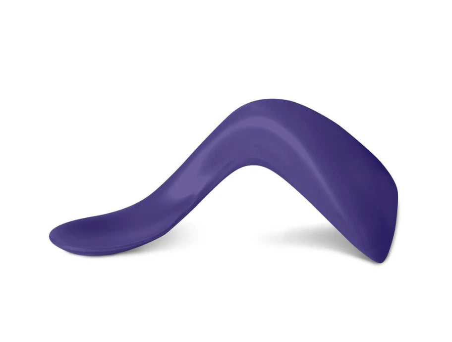 Kizingo Right Handed Toddler Spoon - Eggplant