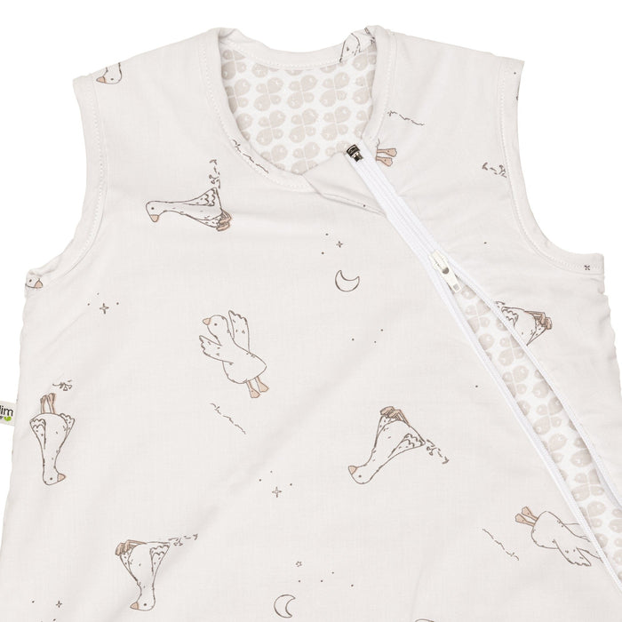 Perlim Pin Pin Jersey Lined Quilted Cotton Sleep Bag 2.0T - Goose