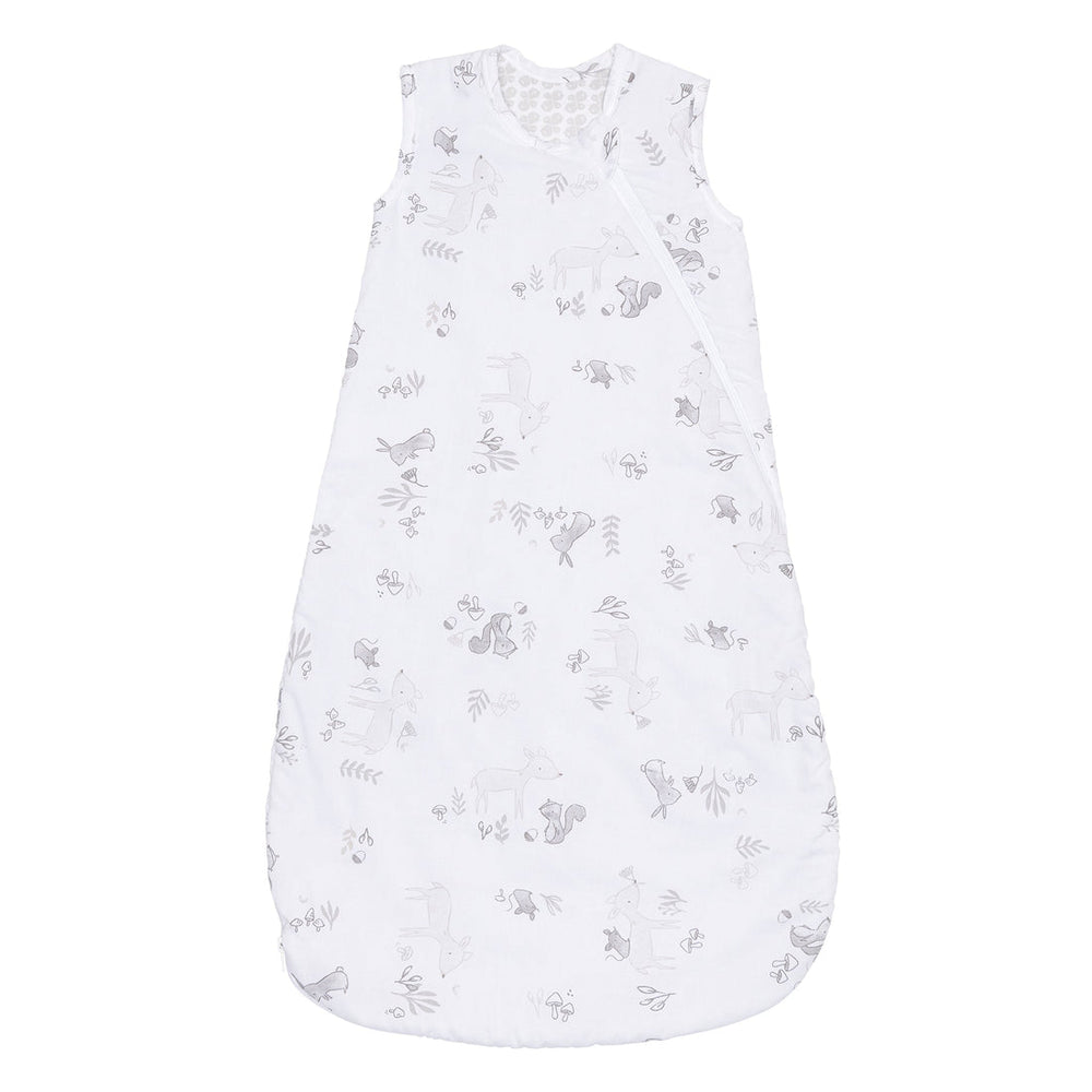 Perlim Pin Pin Jersey Lined Quilted Cotton Sleep Bag 2.0T - Forest